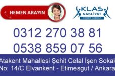 Klas Evden Eve Nakliyat Etimesgut Ankara